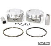 ECLATE G - PIECE N° 20 - KIT PISTONS KEITH BLACK (KB) - TWINCAM 99/06 - CONVERSION 88" EN 95" - COMPRESSION : 9.25:1 - COTE : +0.000 - FORGE 4032 ALLOY - KB904C