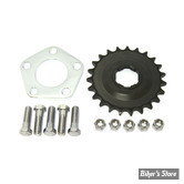 - PIGNON DE SORTIE DE BOITE 23 DENTS - BIGTWIN 36/85 4 VITESSES - OEM 00000-00 -  Kit pignon deporte avec entretoise de couronne