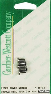 Visserie de cache allumage - TWINCAM 99/17 - OEM  68042-99 / 68120-00 - GARDNER WESCOTT - INOX