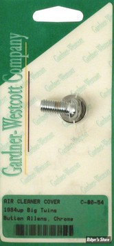 Vis de couvercle de filtre a Air - OEM 29269-83A - Chrome - Gardner Wescott - C-80-54