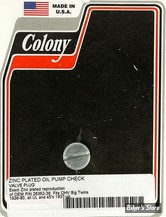 ECLATE K - PIECE N° 21 - BOUCHON DE TAMIS - BIGTWIN 36/80 - OEM 26362-36 / 701-36 - TETE FENDUE - COLONY - ZINC - 9524-1