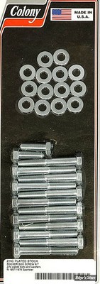 ECLATE F - PIECE N° 12 - KIT VISSERIE DE CULBUTEURS XL 57/76 - OEM 4710 / 4014W / 6316W - HEX - ZINC