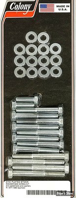 ECLATE F - PIECE N° 12 - KIT VISSERIE DE CULBUTEURS XL 77/85 - OEM 4710 / 4014W / 6316HW / 341 - HEX - ZINC - 9832-28