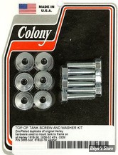 KIT DE FIXATION DE RESERVOIR - HD 1918-36 /  1936-52 45" SV - OEM 61820-18 / 3665 - COLONY - ZINC