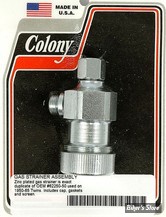 ECLATE A - PIECE N° 04 - FILTRE A ESSENCE POUR CARBURATEUR LINKERT - OEM 62250-50 - HD 1950/1965 - NICKEL - COLONY