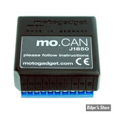 COMPTEUR MOTOGADGET : INTERFACE MOTOGADGET M-CAN J1850 - TwinCam Softail 04/10 & Dyna 04/11 - AVEC PRISE Deutsch - J1850