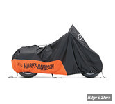 HOUSSE MOTO D'INTERIEUR HD - HOUSSE DE MOTO INTÉRIEUR - OEM 93100018 - ORANGE / NOIR