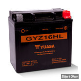 BATTERIE - 65958-04 - GYZ SERIE - Yuasa - GYZ16HL