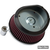 FILTRE A AIR -  ARLEN NESS - STAGE 1 - STAGE I BIG SUCKER AIR FILTER KIT - TOURING 14/16 / SOFTAIL 15/17 - FILTRE STANDARD - PLAQUE BRUTE - 18-440