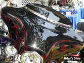 Pare brise - Windvest Motorcycle Products - FLHT96/13 - Hauteur : 4" - Couleur : Noir
