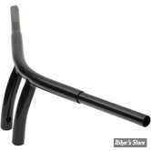 - GUIDON DRAG SPECIALTIES - BUFFALO 1 1/4" - T-BAR RADIUS - 82UP / TBW - HAUTEUR : 6" - NOIR BRILLANT