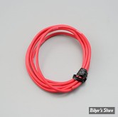 FIL ELECTRIQUE 1.25MM /  COULEUR : ROUGE - LE METRE