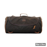 SAC - LONGRIDE - ROLLER BAG - ROLL BAG WAXED COTTON WIDE - 32 litres - KAKI WAX
