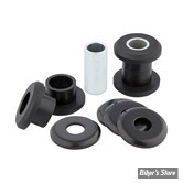 - SILENT BLOCS DE GUIDON - SOFTAIL MILWAUKEE EIGHT - ARLEN NESS - POLYURETHANE - NOIR - 520-101