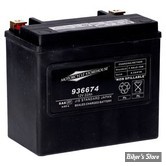 BATTERIE - 65989-90B - STANDRAD SERIES - MCS, standard series - AGM sealed battery. 12V, 22Ah. 325CCA