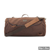 SAC - LONGRIDE - ROLLER BAG - ROLL BAG WAXED COTTON WIDE - 32 litres - MARRON WAX