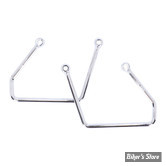 ECARTEURS DE SACOCHES - KAWASAKI VN 800 CLASSIC / VN 800 VULCAN - HIGHWAY HAWK - SADDLEBAG SUPPORT KIT - CHROME