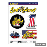 AUTOCOLLANT - EVEL KNIEVEL STICKER SET