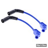 FILS DE BOUGIES - TAYLOR / SUMAX - SOFTAIL ROCKER 08/11 / FXSB 13/16 / FXS 11/13 - WIRE POWER - BLEU - 20365