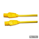 FILS DE BOUGIES - SPORTSTER 86/03 / FLH 80/98 - Taylor / Sumax 8mm Pro Wire Jaune