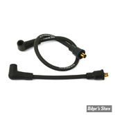 FILS DE BOUGIES - STANDARD CO - SOFTAIL 84/99 / FL, FX 65/86 / DYNA 91/98 / SPORTSTER 71/85 - OEM 32093-98 - XXX SPARK PLUG WIRE SET - NOIR