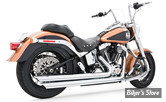 - ECHAPPEMENT - FREEDOM PERFORMANCE - PATRIOT - 2 EN 2 - SOFTAIL 86/17 - CHROME