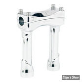 RISERS BILTWELL - HAUTEUR : 150MM - RISERS ET POTENCE - BILTWELL - MURDOCK - HAUTEUR : 6" - CHROME - MR-006-HD-CP