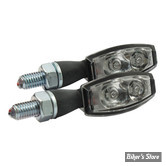 CLIGNOTANT A LEDS - MCS - BLAZER - LED - CABOCHON CLAIR - CHROME