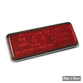 REFLECTEUR / CATADIOPTRE - 92 MM X 36 MM - B-SEEN - RECTANGLE - ROUGE