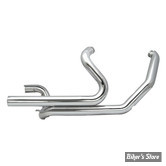 COLLECTEUR TOURING 09/16 - S&S - POWER TUNE DUAL HEADERS - CHROME - 550-0004A