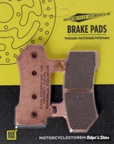 PLAQUETTES - 41854-08 / 42897-06 / 42850-06 - MCS - SINTERED - ECE R 90