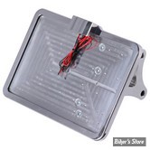 PLAQUE LATERALE - 143 X 210 - SPORTSTER RH1250 S 21UP - SLIDE-IN LICENSE PLATE - AVEC FEU LARGELIGHT LED - POLI - 0622