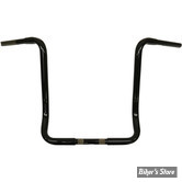 GUIDON APEHANGER - GUIDON LA CHOPPERS - TOURING APE HANGER - 1" 1/4 - HAUTEUR : 16" - NOIR