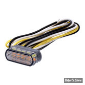 FEU A LEDS - FASTLANE - LED LIGHT, TURN SIGNAL WITH POSITION LIGHT -  2 FONCTIONS - CABOCHON : FUME