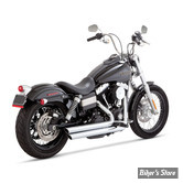 ECHAPPEMENT HOMOLOGUE - DYNA 06/16 - THORCAT / VANCE & HINES - BIGSHOTS STAGGERED - HOMOLOGUE ECE - CHROME 