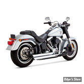 ECHAPPEMENT HOMOLOGUE - SOFTAIL 91/05 - THORCAT / VANCE & HINES - BIGSHOTS STAGGERED - HOMOLOGUE ECE - CHROME 