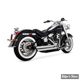 ECHAPPEMENT THORCAT / VANCE & HINES - BIGSHOTS STAGGERED - SOFTAIL M8 2018UP - HOMOLOGUE ECE - CHROME 