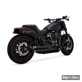 ECHAPPEMENT THORCAT / VANCE & HINES - BIGSHOTS STAGGERED - SOFTAIL M8 2018UP - HOMOLOGUE ECE - NOIR