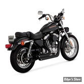 ECHAPPEMENT - THORCAT / VANCE & HINES - SPORTSTER 90/03 - ANARCHY 2-1/2" SHORT SHOTS - HOMOLOGUE ECE - NOIR