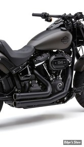 ECHAPPEMENT - COBRA - SOFTAIL 18UP FXFB/S FAT BOB - SPEEDSTER SHORT 909 - NOIR - 6714