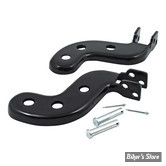 ECLATE J - PIECE N° 43 - KIT DE MONTAGE REPOSES PIEDS PASSAGER - BIGTWIN 36/64 - OEM 52674-41 / 52676-41 - NOIR