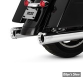 SILENCIEUX  - THORCAT / VANCE & HINES - TOURING 2017 UP - 4" ELIMINATOR 400 SLIP-ON - HOMOLOGUE ECE - CHROME