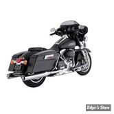 SILENCIEUX - THORCAT / VANCE & HINES - TOURING 95/06 - MONSTER ROUND SLIP-ON MUFFLERS - HOMOLOGUE ECE - CHROME