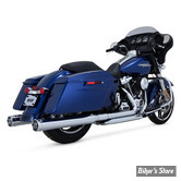 SILENCIEUX  - THORCAT / VANCE & HINES - TOURING 2017 UP - MONTER ROUND SLIP-ON - HOMOLOGUE ECE - CHROME