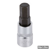 Embout ALLEN / BTR US - 3.2MM / 1/8" - CARRE DE 1/4" - SONIC