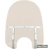 PARE BRISE DÉTACHABLE - MEMPHIS SHADES - MEMPHIS FATS - DÉCOUPE DE PHARE DE 5"3/4 À 7" - HAUTEUR 21" / 53.5CM - SOLAR - MEM3419