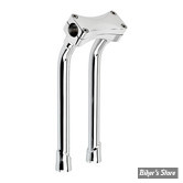 RISERS - BILTWELL - MURDOCK OS PULLBACK - POUR GUIDON DE 1"1/8 / 28.60mm - HAUTEUR :12" - CHROME