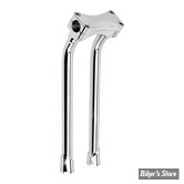 RISERS - BILTWELL - MURDOCK OS PULLBACK - POUR GUIDON DE 1"1/8 / 28.60mm - HAUTEUR :14" - CHROME