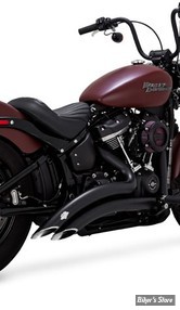 -  ECHAPPEMENT VANCE & HINES - BIG RADIUS 2 EN 2 PCX - SOFTAIL 18UP FXBB/ FXLR/ FXFB/ FLSL/ FLHC/ FLDE - NOIR - 46377