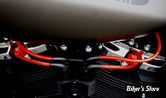 FILS DE BOUGIES ASSEMBLES -TAYLOR -THUNDERVOLT 8.2MM HIGH PERFORMANCE CUSTOM SPARK PLUG WIRES - SOFTAIL MILWAUKEE EIGHT - ROUGE - 69238